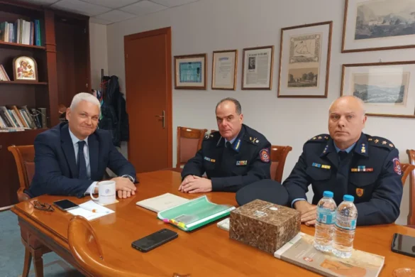 Συνάντηση Ζαΐμη με Γόντικα για πολιτική προστασία στη Δυτική Ελλάδα