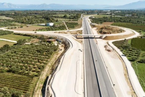 Σχεδόν έτοιμος ο Πάτρα–Πύργος: Εντυπωσιακές εικόνες από drone λίγες εβδομάδες πριν την παράδοση.