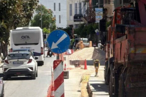 Τα έργα του φυσικού αερίου μπήκαν στο κέντρο της Πάτρας