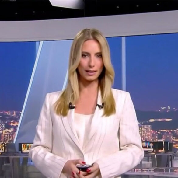 Λένα Φλυτζάνη: Έκανε πρεμιέρα στο κεντρικό δελτίο του ΣΚΑΪ