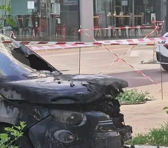 Πάτρα: Φωτιά σε ΙΧ στην πλατεία Πίνδου