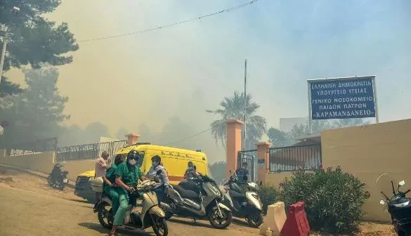 Ένωση Αστυνομικών Υπαλλήλων Αχαΐας: “Η μάχη με τις φλόγες μέσα στην πόλη”