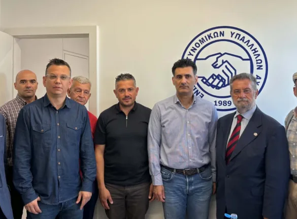 Συνάντηση του ΣΥΡΙΖΑ Αχαΐας με την Ένωση Αστυνομικών Υπαλλήλων Αχαΐας