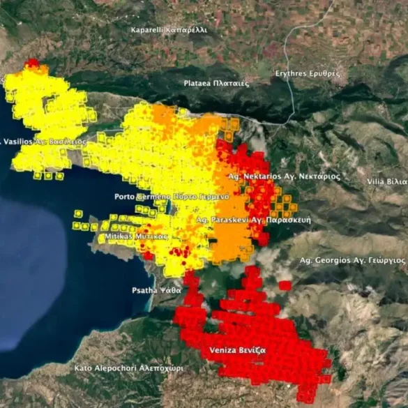 Φωτιά σε Αττική και Βοιωτία: Πάνω από 100.000 τα καμένα στρέμματα από τη megafire
