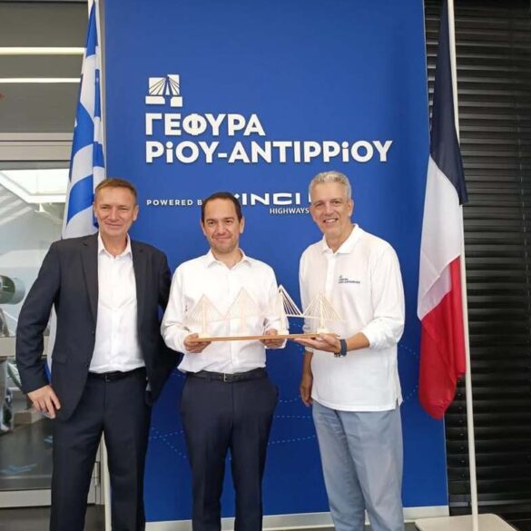Στη Γέφυρα Ρίου-Αντιρρίου και στο Welcome to UP ο νέος Πρέσβης της Γαλλίας Νικόλας Κασσιανίδης