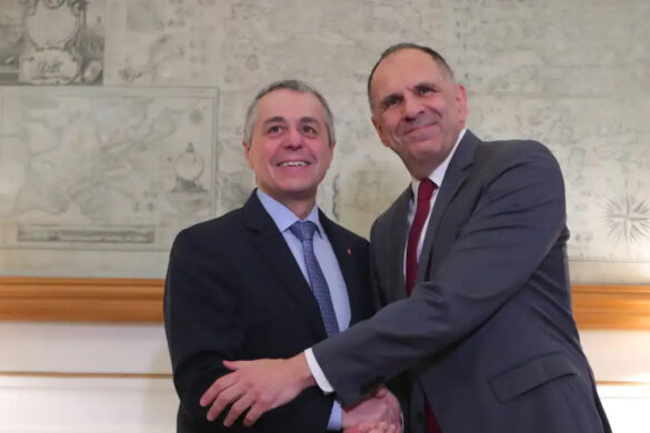Άμυνα, επενδύσεις και μεταναστευτικό στο επίκεντρο της συνάντησης Γεραπετρίτη με τον Ελβετό ομόλογό του