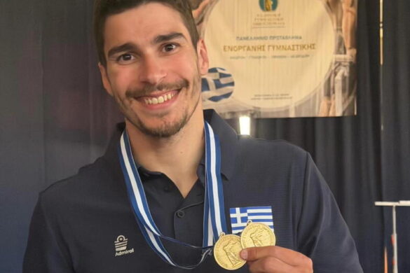 Ενόργανη: Ο Πατρινός Νίκος Ηλιόπουλος, πρώτος στο μονόζυγο