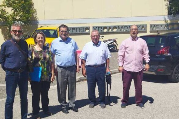 Πάτρα: Δημοτική αρχή και φορείς της πόλης συναντήθηκαν με Καραμανλή για το τρένο