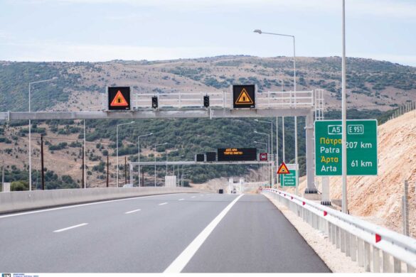Κυκλοφοριακές ρυθμίσεις στην Ιόνια Οδό μέχρι τις 29 Μαΐου