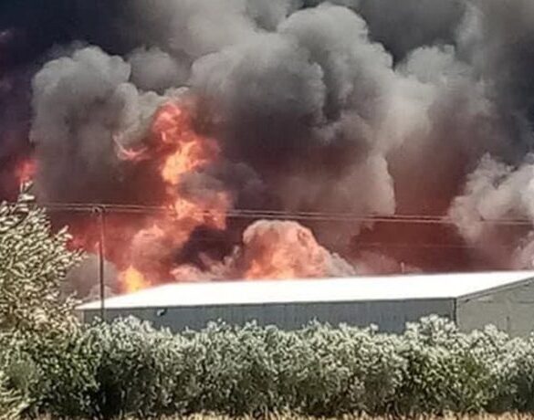 Ηλεία: Πυρκαγιά σε αποθήκη με κρασί – Προληπτικά στο νοσοκομείο μια γυναίκα
