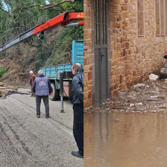 Κακοκαιρία: «Στο έλεος» της κακοκαιρίας βρέθηκε η χώρα – Καθιζήσεις, κατολισθήσεις και πλημμύρες