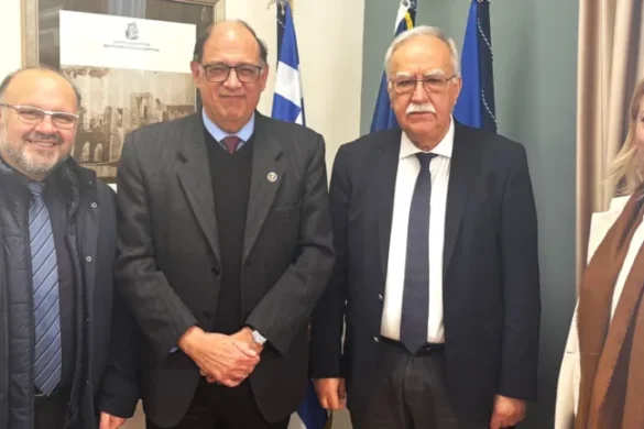 Καλάβρυτα και Μεξικό: Εμβάθυνση της ιστορικής αδελφοποίησης με επίσκεψη του Πρέσβη Αλεχάντρο Γκαρσία Μορένο Ελιζόντο