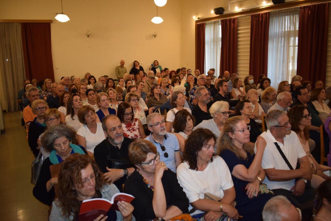 Μεγάλη συμμετοχή στην παρουσίαση του νέου βιβλίου της Γιώτας Καΐκα "Η Πάτρα στο πρώτο μισό του 20ου αι" - ΦΩΤΟ 5 koino 2