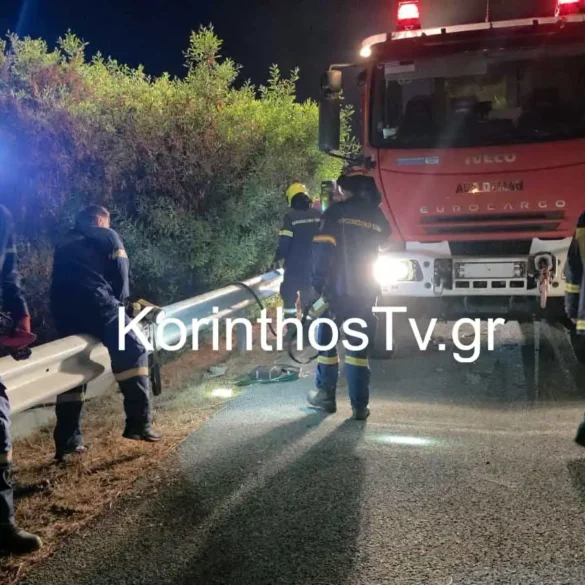 Κορίνθου-Πατρών: Τραγωδία με ανατροπή νταλίκας – Νεκρός 52χρονος οδηγός