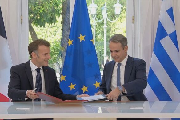 Αξίωμα το «Ελλάς – Γαλλία, Συμμαχία», «στηριχτείτε πάνω μας» απάντησε ο Γάλλος πρόεδρος