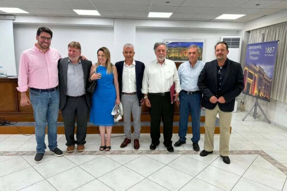 Πάτρα: Με επιτυχία η παρουσίαση του βιβλίου του Βασίλη Μαστρογιάννη για την προοδευτική διακυβέρνηση