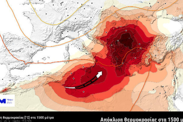 Ιστορικός καύσωνας «ψήνει» τη Δυτική και Κεντρική Ευρώπη