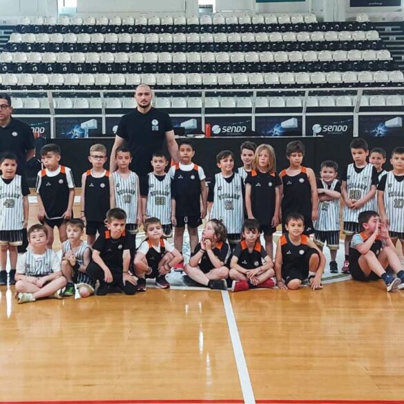 Πάτρα: Μπασκετική γιορτή από μικρούς αθλητές των ακαδημιών “Απόλλωνα” και “Προμηθέα”