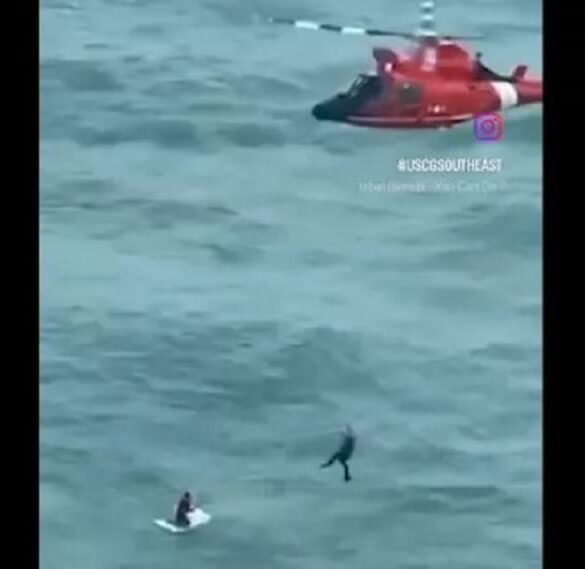 Τυφώνας «Milton»: Συγκλονιστική διάσωση άντρα στον ωκεανό – Επέπλεε πάνω σε έναν…καταψύκτη!