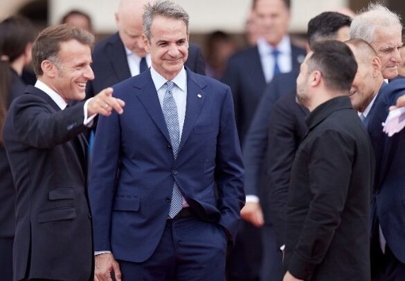 Ο Κυριάκος Μητσοτάκης στο Παρίσι για την Συμμαχία των Προθύμων