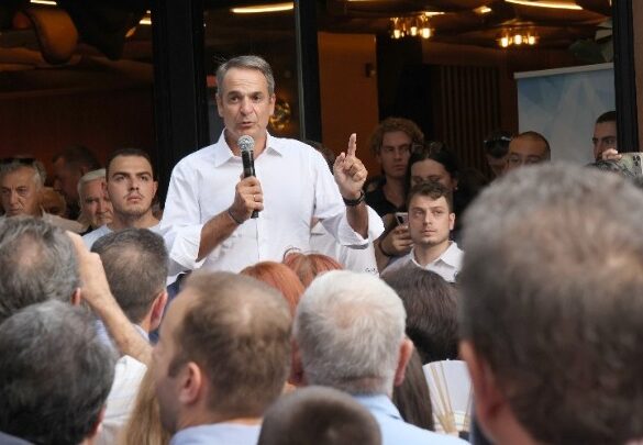 Κ. Μητσοτάκης: Η ΝΔ είναι η μόνη πολιτική δύναμη που εγγυάται σταθερότητα και προκοπή