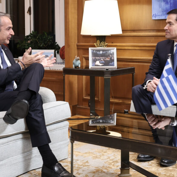 Η ανάρτηση του Κυριάκου Μητσοτάκη για τη συνάντηση με τον Μάρκο Ρούμπιο