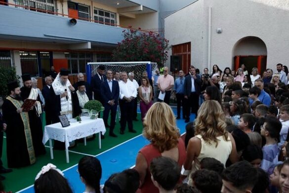 Κυρ. Μητσοτάκης: Υποδεχόμαστε τη νέα σχολική χρονιά με 431 πλήρως ανακατασκευασμένα σχολεία με το πρόγραμμα «Μαριέττα Γιαννάκου»