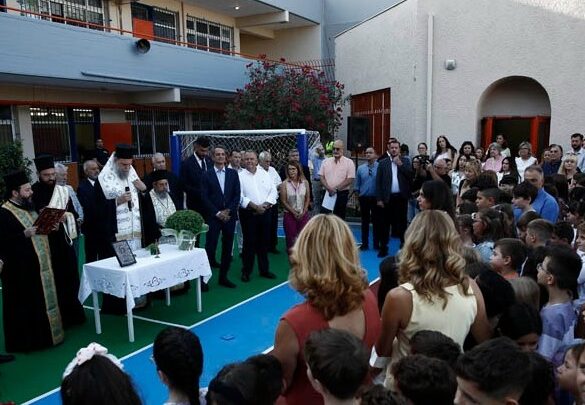 Κυρ. Μητσοτάκης: Υποδεχόμαστε τη νέα σχολική χρονιά με 431 πλήρως ανακατασκευασμένα σχολεία με το πρόγραμμα «Μαριέττα Γιαννάκου»