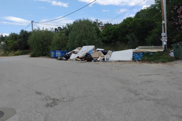 Πάτρα: Αγανακτισμένοι οι κάτοικοι της Εγλυκάδας για την παράνομη απόρριψη μπαζών