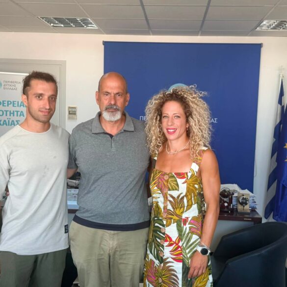 Οι Παραολυμπιονίκες Νικολέτα και Παναγιώτης Χιόνης μόνιμοι υπάλληλοι στην Περιφέρεια Δυτικής Ελλάδας