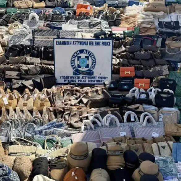 Συμμορία είχε “πλημμυρίσει” τη Μύκονο με «μαϊμού» Prada, Gucci και Louis Vuitton