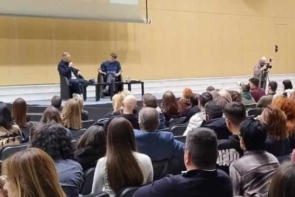 Τις ιστορίες πίσω τα διάσημα βιβλία του, αποκάλυψε ο Jo Nesbo στο αναγνωστικό κοινό της Θεσσαλονίκης