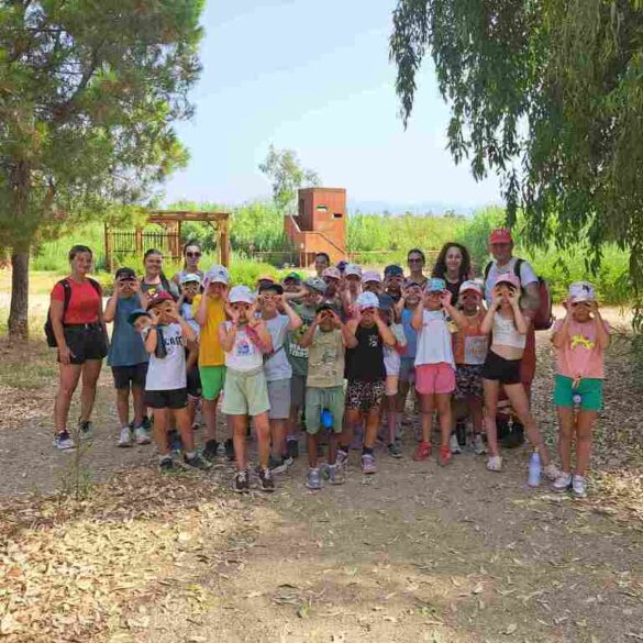 Πάτρα: Τα παιδιά των ημερήσιων κατασκηνώσεων στο έλος της Αγυιάς
