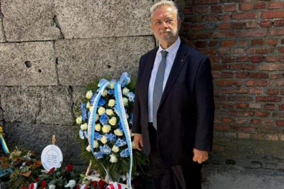 Στο Άουσβιτς ο βουλευτής Αχαϊας Ανδρέας Παναγιωτόπουλος
