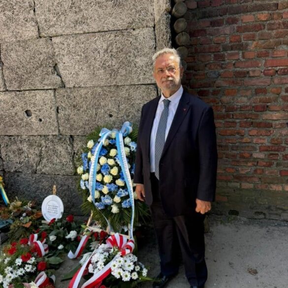 Στο Άουσβιτς ο βουλευτής Αχαϊας Ανδρέας Παναγιωτόπουλος