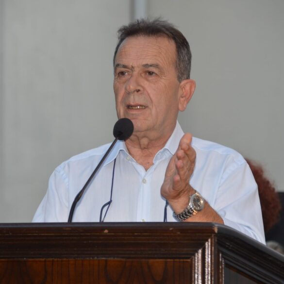 Ο Χρήστος Πατούχας, Πρόεδρος του Δημοτικού Συμβουλίου του Δήμου Πατρέων