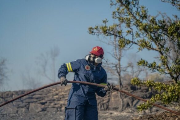 Αγρίνιο: Φωτιά στο Σκάλωμα – Επιχειρούν και εναέρια μέσα 