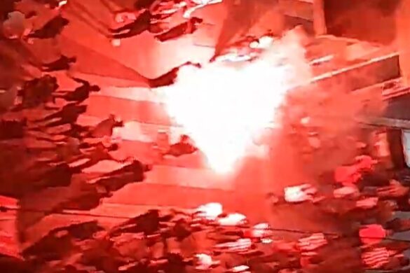Πάτρα: Ξέφρενοι πανηγυρισμοί για την κατάκτηση του Final Four από τον Ολυμπιακό