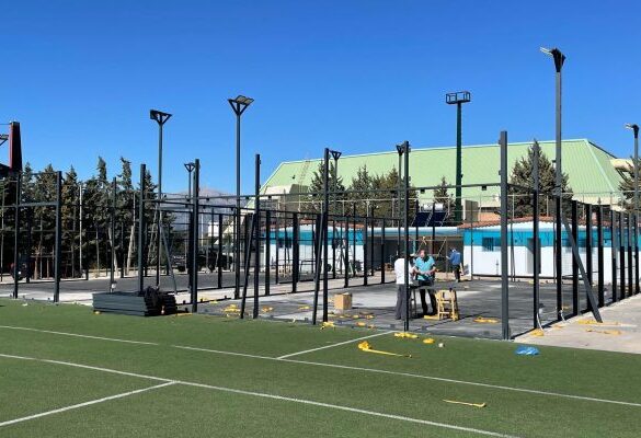 Πήραν ζωή τα γήπεδα ποδοσφαίρου 5Χ5 στο «Δ. Τόφαλος»
