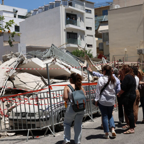 Κατάρρευση πολυκατοικίας στα Πετράλωνα: Ετοίμαζαν υπόγειο γκαράζ στην υπό ανέγερση οικοδομή