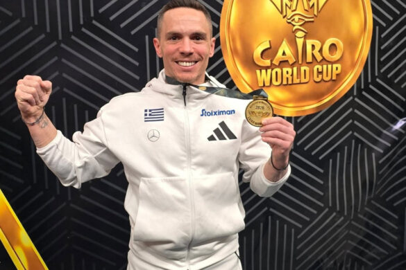 Χρυσός ο Λευτέρης Πετρούνιας στο Κάιρο World Cup
