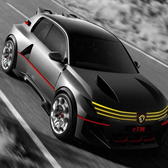 Το Peugeot E-T16 συνεχίζει ηλεκτρικά την παράδοση του 205 Turbo 16