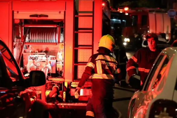 Ισχυρή έκρηξη σε εργοστάσιο ανακύκλωσης στην Κόρινθο – Προκλήθηκε διαρροή αμμωνίας