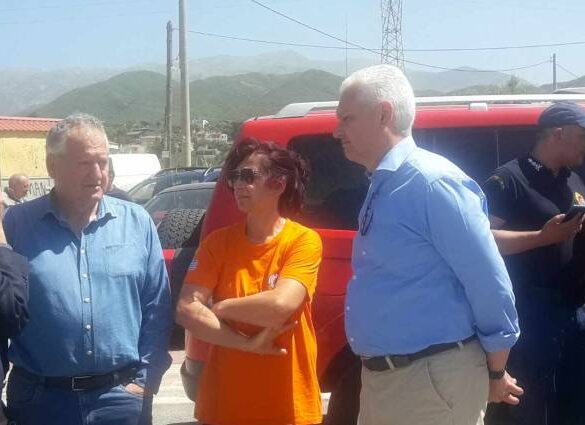 Φωκίων Ζαΐμης για την πυρκαγιά στο Πλατάνι: Παρακολουθούμε από κοντά και ενισχύουμε το έργο της κατάσβεσης
