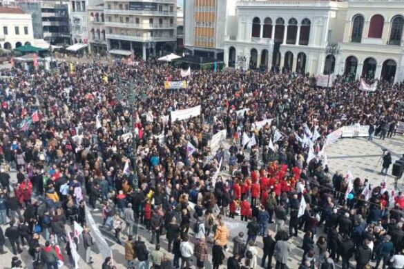 Εργατικό Κέντρο Πάτρας: “Σημερα μίλησε ο λαός” – Νέο συλλαλλητήριο για τα Τέμπη την Παρασκευή