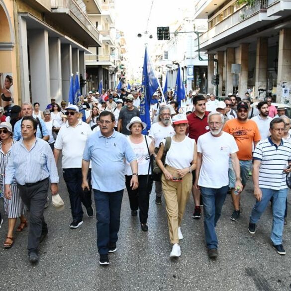Μεγάλη πορεία αγώνα από Πάτρα προς Ρίο για την υπογειοποίηση του τρένου