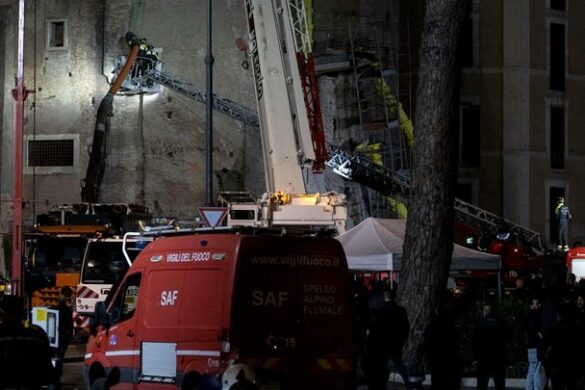 Κατάρρευση πύργου στη Ρώμη – Η εισαγγελία ξεκίνησε έρευνα για εξ αμελείας ανθρωποκτονία – Κατέληξε 66χρονος εργάτης