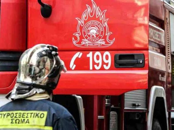 Φωτιά σε εργοτάξιο ξενοδοχείου στο Ηράκλειο Κρήτης