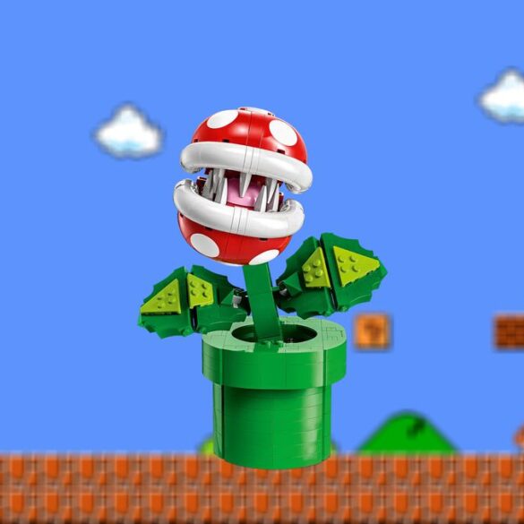 Super Mario: Το εμβληματικό Piranha Plant με 540 «κυβάκια»