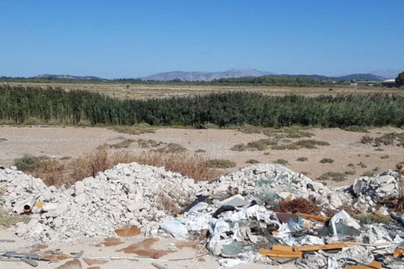 Απομακρύνθηκαν περίπου 1.300 τόνοι στερεών αποβλήτων από το εθνικό πάρκο λιμνοθαλασσών Μεσολογγίου-Αιτωλικού